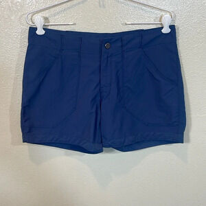 Mountain Hardwear Women's Blue Nylon Tech Hiking Shorts size 6/38